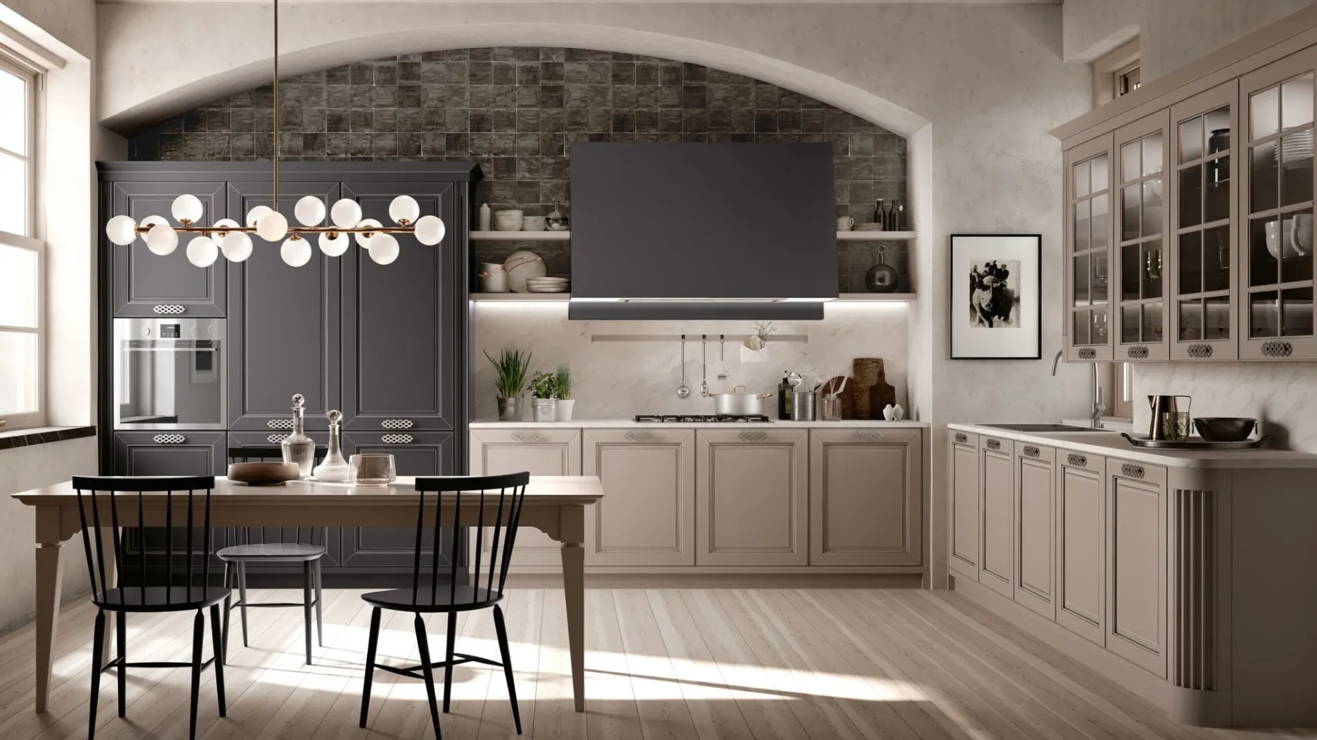 Scopri i modelli delle Cucine Classiche Roma Tuscolana