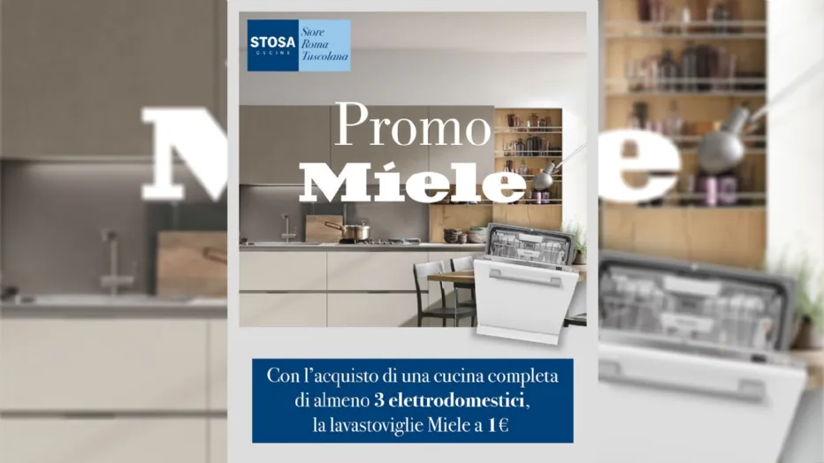 Promo Miele: lavastoviglie Miele da incasso a 1 euro